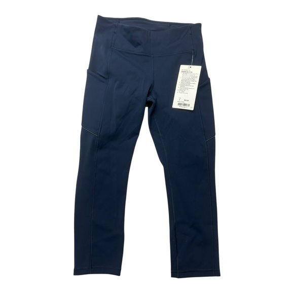 lululemon Pants - Lululemon NEW Speed Up Crop 21” with Pockets – True Navy, Size 6 (NWT)